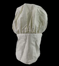 New Vintage Empire Uniform Portland Adult White Cotton Toque Chef Hat size 7