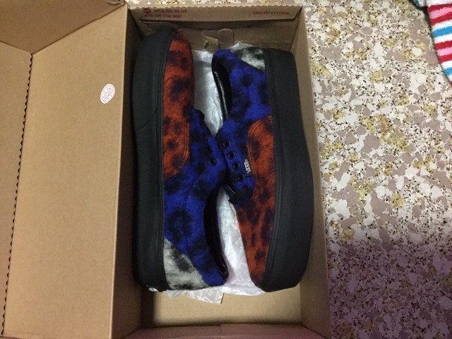 vans mix leopard era platform