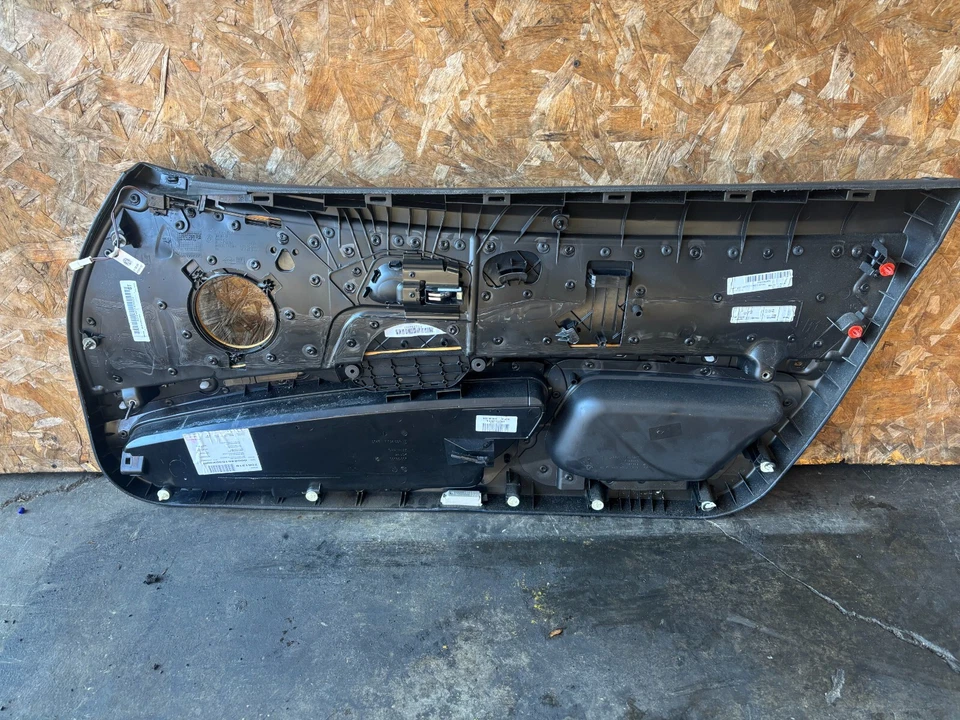 BMW 335I 328I 325I M3 OEM 07-13 2-DR FRONT LEFT DRIVER DOOR PANEL BLACK - Image 4 of 4