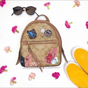 coach graffiti backpack
