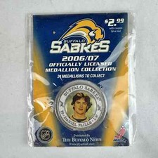 DANIEL PAILLE 2006-2007 Buffalo Sabres NHL Hockey Medallion