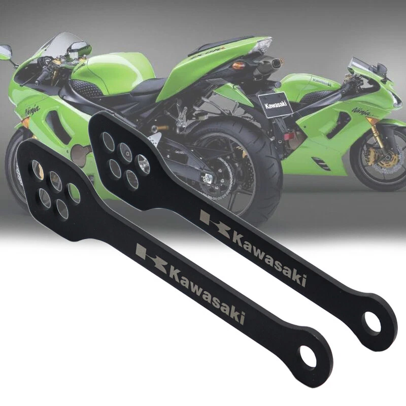 Kit de eslabones de bajada de suspensión trasera para KAWASAKI Z300/400/750/800 NINJA ZX-6R/9R Foto 3 de 4