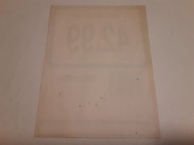 Biglietto Toys R Us 1989 RoboCop Robo Cop Data East Nintendo NES originale