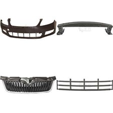 Stoßstange vorne Träger+Zubehör für Skoda Fabia Roomster 5J Bj. 10->>