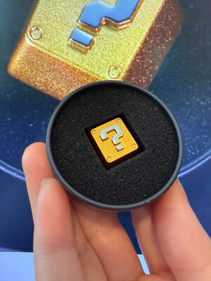 Mario Mystery Block Keycap / Questionmark/Golden Brick