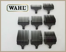 (8) OEM Wahl Trimmer Replacement T Blade Guard Hair Guide Comb Set #1 thru #8