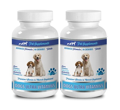 dogs vitamins for hair - DOG ULTRA VITAMINS - dog energy supplement 2B