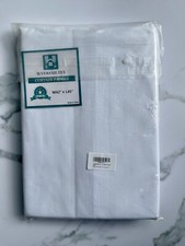 H.Versailtex Pure White Blackout Microfiber Curtains 2 Panels 42  W X 45  L