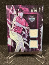 2020 Panini Diamond Kings DK Materials Brock Burke #DKM-BU Rookie RC
