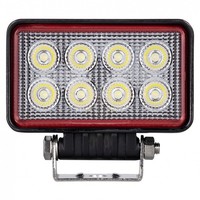 LED Arbeitsscheinwerfer 12V 24V Zusatzscheinwerfer 24W PKW Traktor LKW Bagger E9