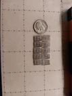 Lot of 10 x 1g gram .999 Fine Silver Bars