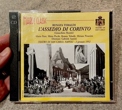 Rossini: Die Belagerung von Korinth - Tebaldi, Pirazzini, Petri, Picci - seltenes Set 2Cd