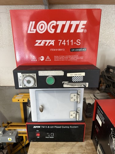 Loctite Model Number 7411-S UV Flood Curing System Black Read