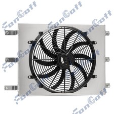 Aluminum Shroud 16 Fan For 1949-1952 1950 1951 Studebaker Pickup Truck.