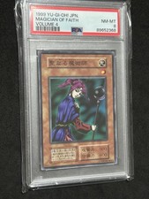Yu-Gi-Oh 1999 Japanese Magician of Faith super psa8
