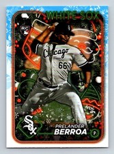 #H182 Prelander Berroa 2024 Topps Holiday RC Chicago White Sox