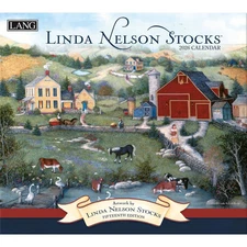 Lang Companies,  Linda Nelson Stocks 2026 Wall Calendar, 13.4'' X 12'', 12-Month