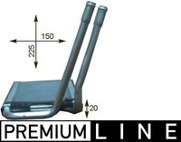 Mahle WäRmetauscher, Innenraumheizung Ah 202 000P FüR Kia