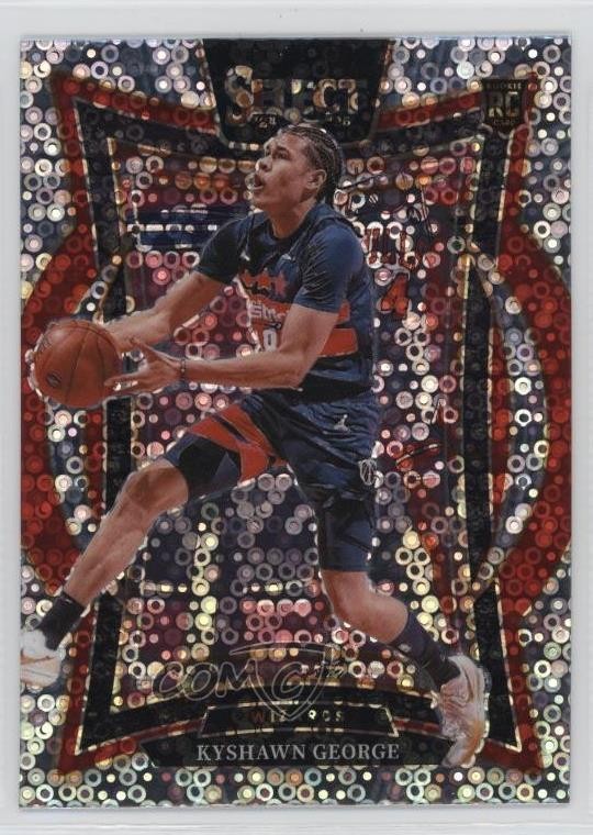 2024-25 Panini Select Concourse Disco Prizm Kyshawn George #85 0x49