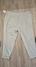 NWT Men's Soft Light Gray Joggers XXL