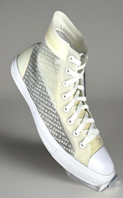 Converse Chuck Taylor All-Star Mens  Translucent White Sneakers 165609C, 12 MINT
