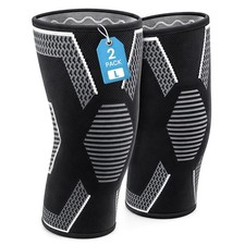 2 Pack Knee Brace for Women/Men, Knee Compression Sleeves for Gym Sports Perfect