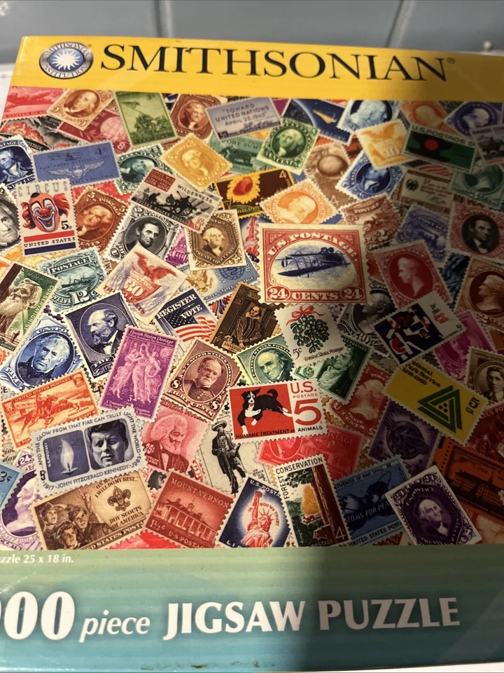 2 SMITHSONIAN головоломки 1000 шт. военные плакаты/коллекция марок - Изображение 4 из 4