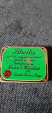 Deckel von Blechdose Rheila - Hustenpastillen -  Vintage