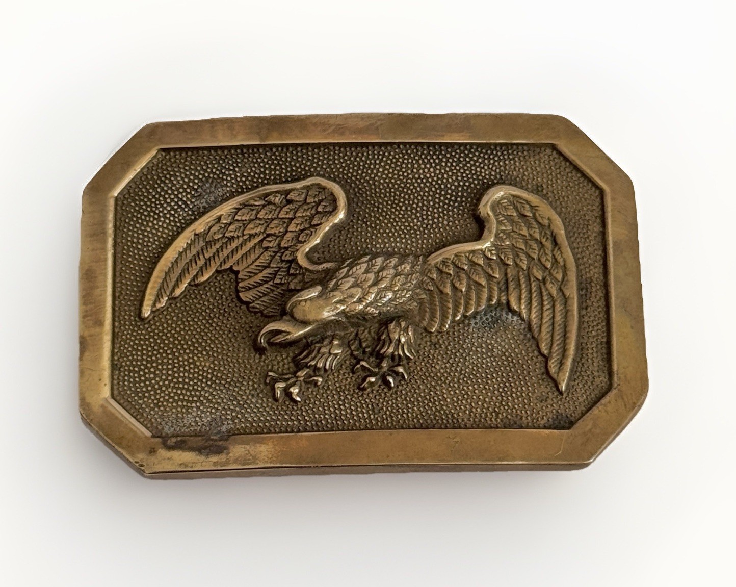 VTG 1978 AMERICAN BALD EAGLE SOLID BRASS BARON BE… - image 1