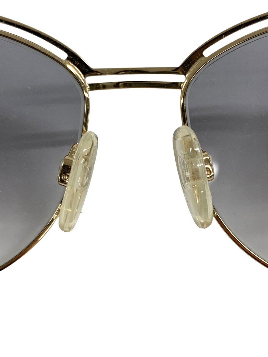 Cazal カザール　MOD.975 COL.302 美品 CAZAL MOD.975 COL.302 Sunglasses Gold Metal Frame Black