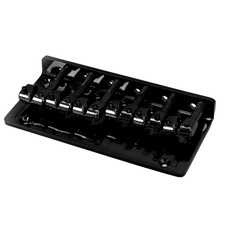 Bass Bridge Zinc Alloy Fixed Type 6 String Electric Bass Bridge Replacement For