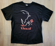 Beauty And The Beast T-Shirt Her Beast Size XL Broadway Musical Black