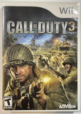 Call of Duty 3 (Nintendo Wii, 2006) Tested - Excellent