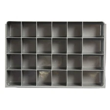 Durham Mfg 229-95-24-Ind Compartment Drawer Insert With 24 Compartments,