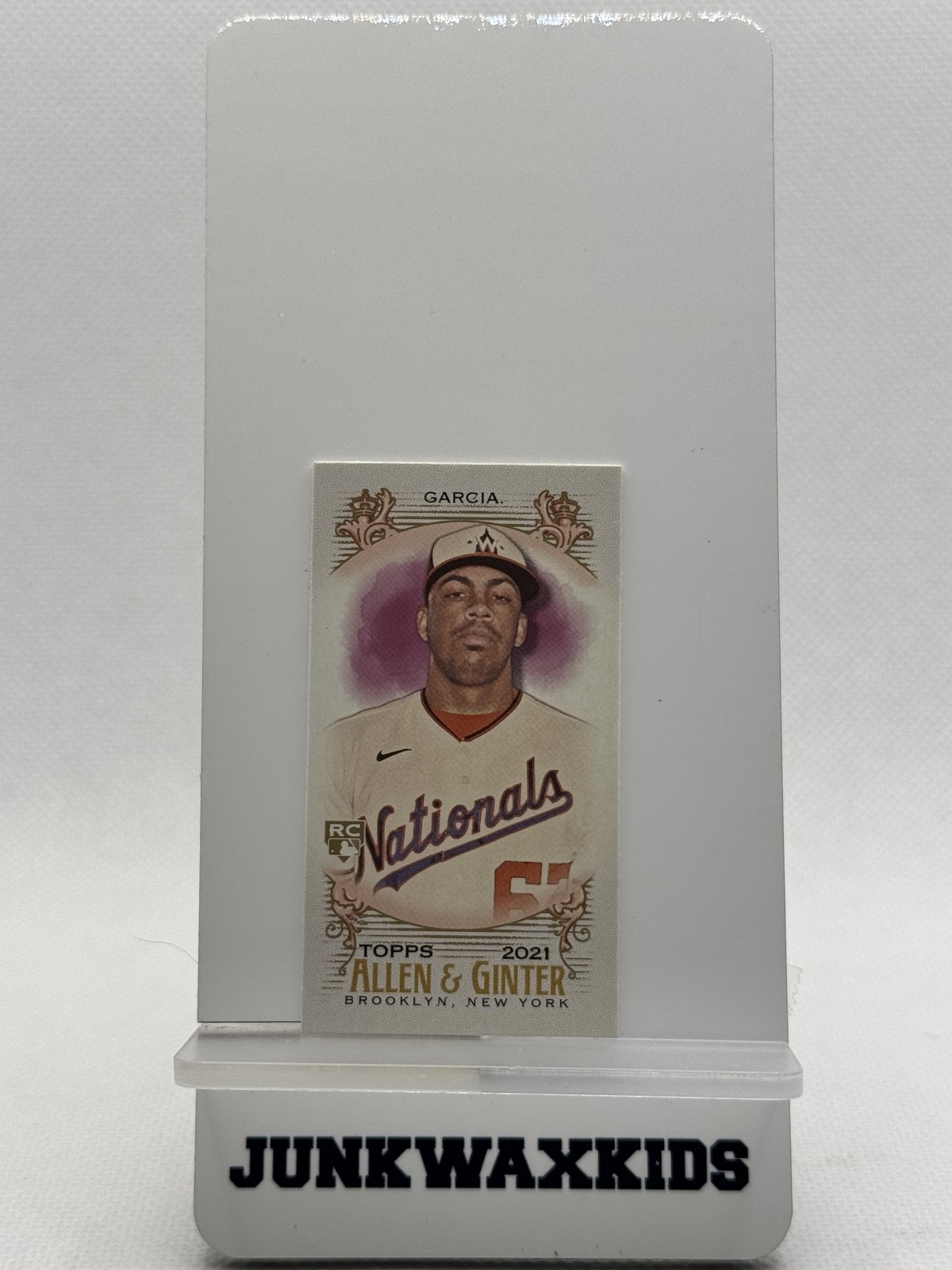 2021 Topps Allen & Ginter #76 Luis Garcia Mini Allen & Ginter Back