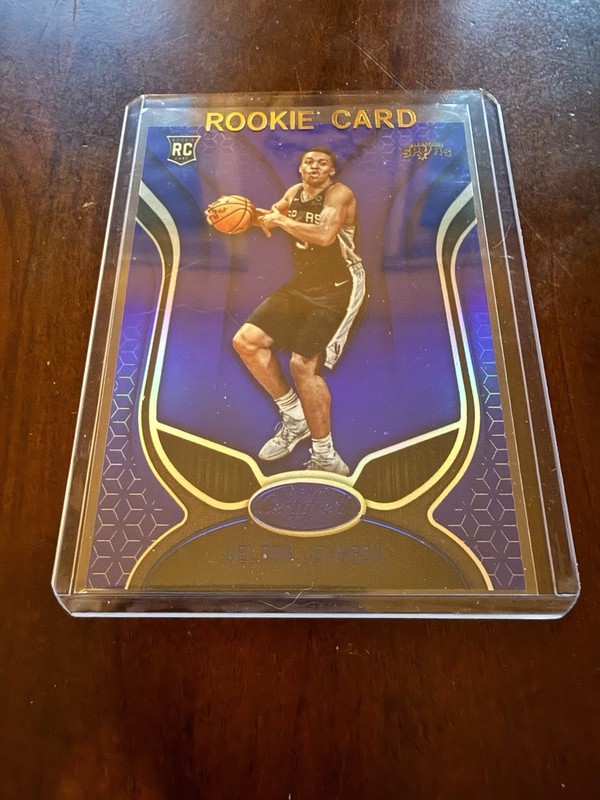 2019-20 Certified - Keldon Johnson #176 Mirror Blue (RC) (San Antonio Spurs)