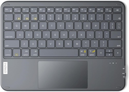 Inateck Bluetooth Keyboard with Touchpad, Ultra Slim and Portable Wireless