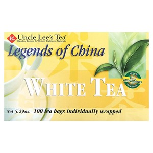 Uncle Lee's Tea - Legends of China White Tea - 100 Tea Bags