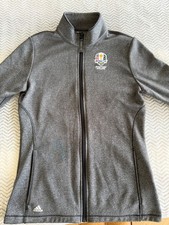 Adidas Ryder Cup 2020 Whistling Straits Full Zip Jacket Women’s XS Gray