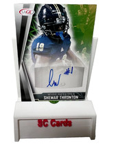 Shemar Thronton 2022 Sage Collectibles Auto #A-ST