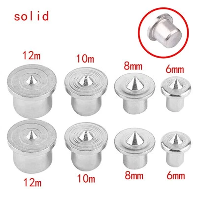 Dowel Centre Point Pin Set solid & hollow 6/8/10/12mm Wood Joint Alignment Tools