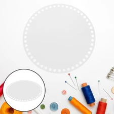 8 Pcs Crochet Basket Base Bag Bottom Bags Shaper Pad Board for DIY