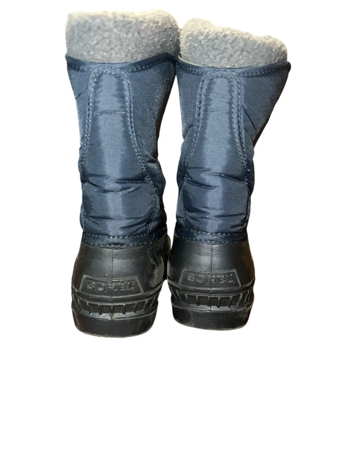 Sorel Toddler Size 10 Blue/Black Kootenay Waterproof Insulated Snow Boots - Image 4 of 4