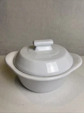 Pampered Chef Garlic & Brie Dips Baker w/ Lid #1369 3 Cup 0.75 Liter