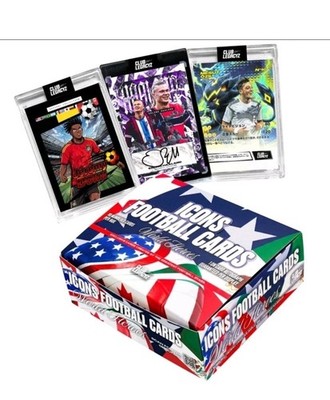 Club Legacyz Icons 4th Edition World Heroes Football Cards | Display | NEU