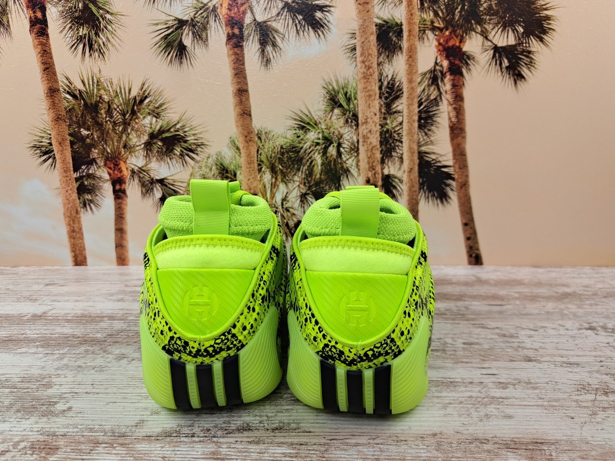 Adidas Harden Volume 9 “Green Snakeskin” Black Solar Slime Men's
