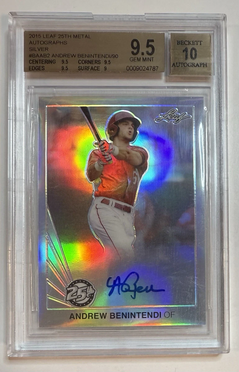 Andrew Benintendi Autograph Baseball Cards for sale | eBay