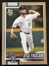 2026 Topps Series 1 Kyle Freeland Gold /2026 Colorado Rockies
