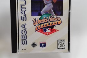 World Series Baseball (Sega Saturn, 1995) Used Nice Condition