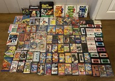 Large Bundle Of Vintage Commodore Cassette Games X96 Untested